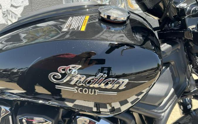 2025 Indian Motorcycle® Super Scout® Black Metallic