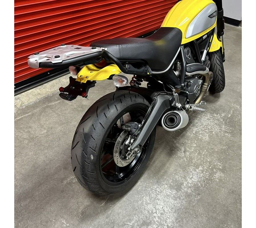 2015 Ducati Scrambler Icon '62 Yellow