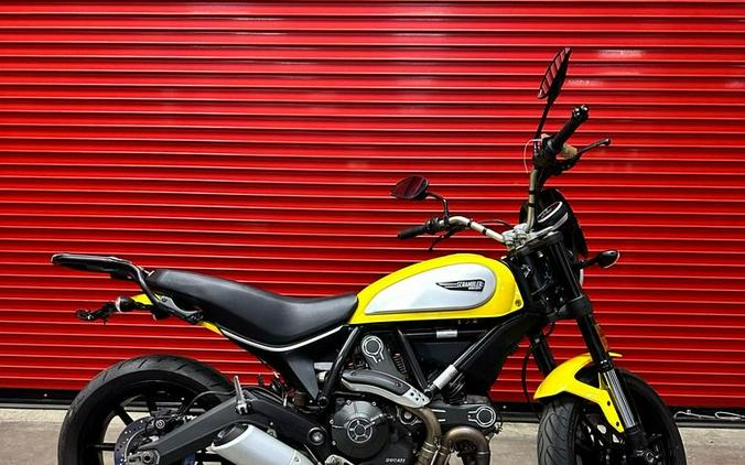 2015 Ducati Scrambler Icon '62 Yellow