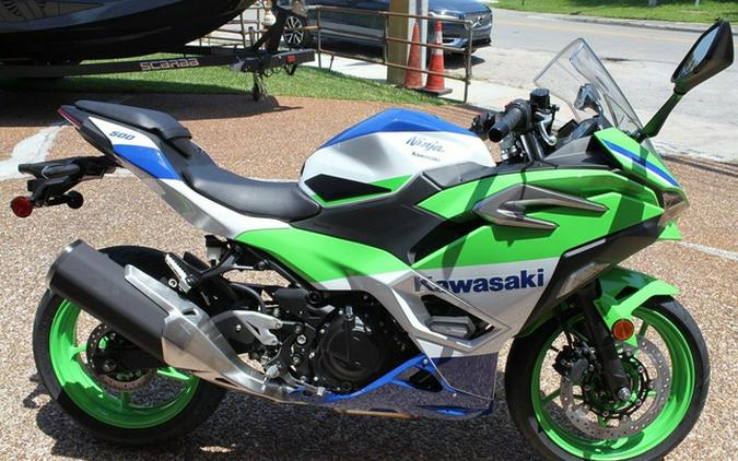 2024 Kawasaki Ninja 500 SE 40th Anniversary Edition ABS