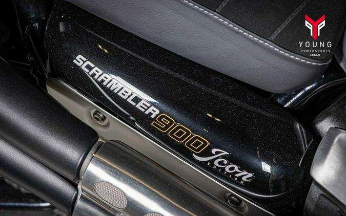 2025 Triumph Scrambler 900 Jet Black