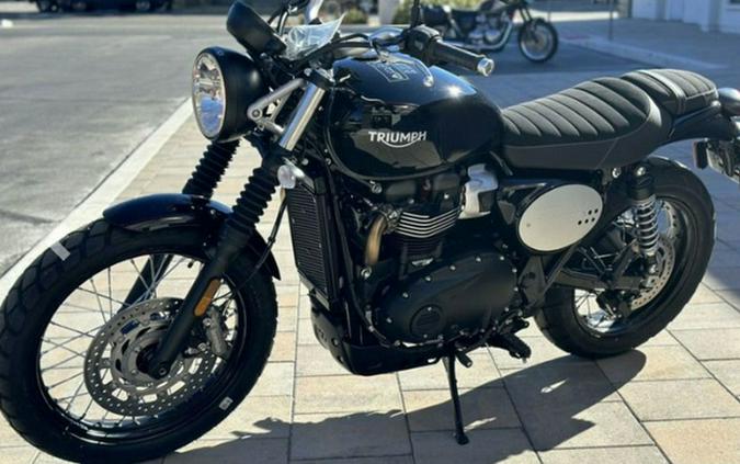 2025 Triumph Scrambler 900 Jet Black