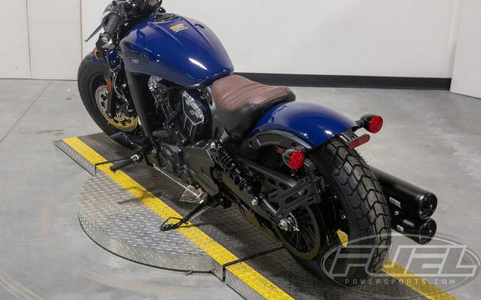 2024 Indian Scout Bobber ABS Springfield Blue Metallic