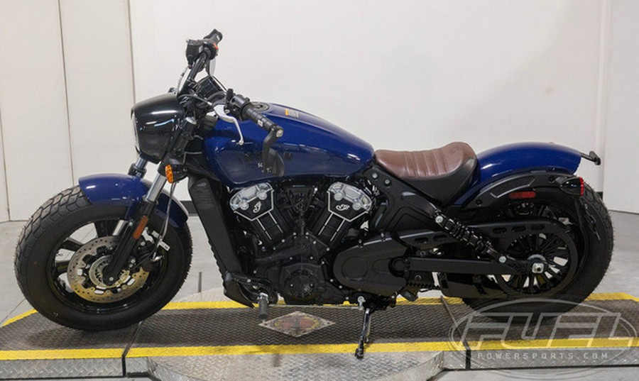2024 Indian Scout Bobber ABS Springfield Blue Metallic