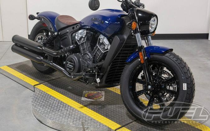 2024 Indian Scout Bobber ABS Springfield Blue Metallic