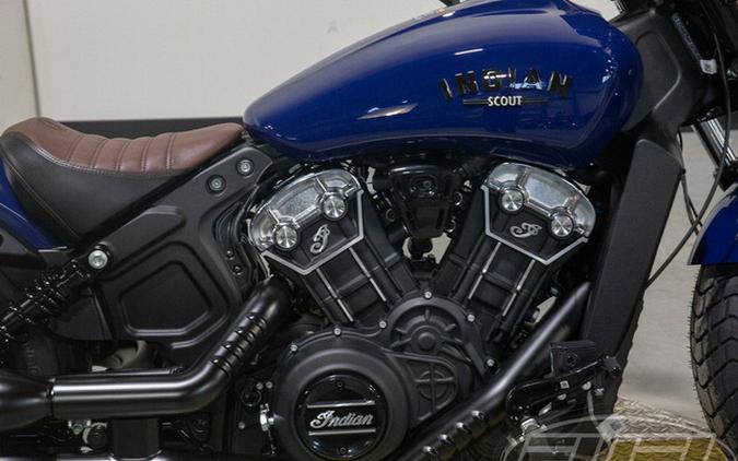 2024 Indian Scout Bobber ABS Springfield Blue Metallic