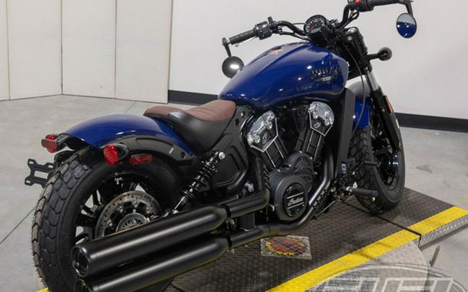 2024 Indian Scout Bobber ABS Springfield Blue Metallic