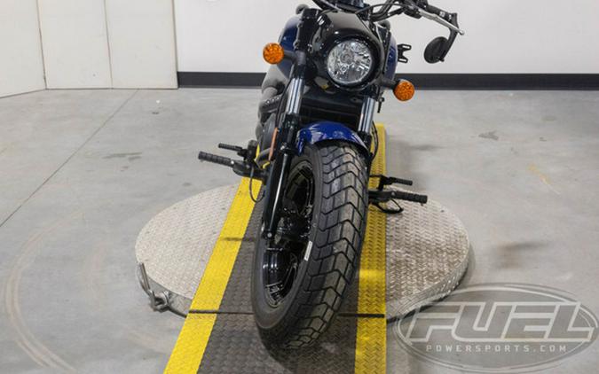 2024 Indian Scout Bobber ABS Springfield Blue Metallic