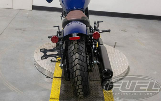 2024 Indian Scout Bobber ABS Springfield Blue Metallic