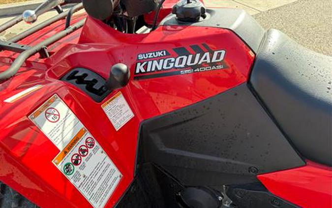 2025 Suzuki KINGQUAD 400ASi