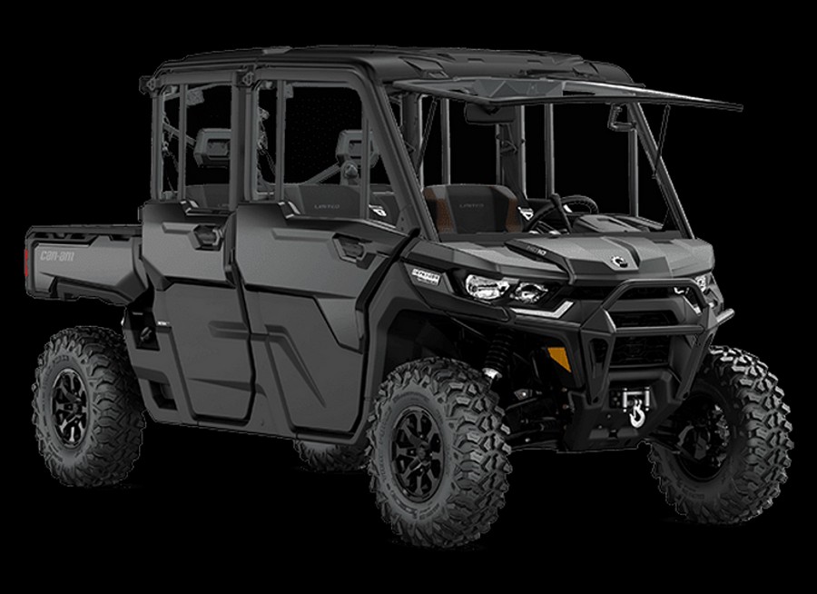 New 2024 CAN-AM DEFENDER MAX LIMITED HD10 STONE GRAY