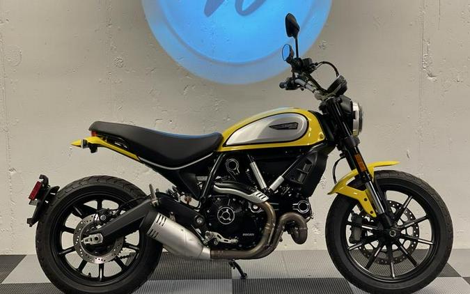 2021 Ducati Scrambler Icon 62 Yellow