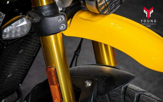 2026 Triumph Scrambler 400 XC Racing Yellow