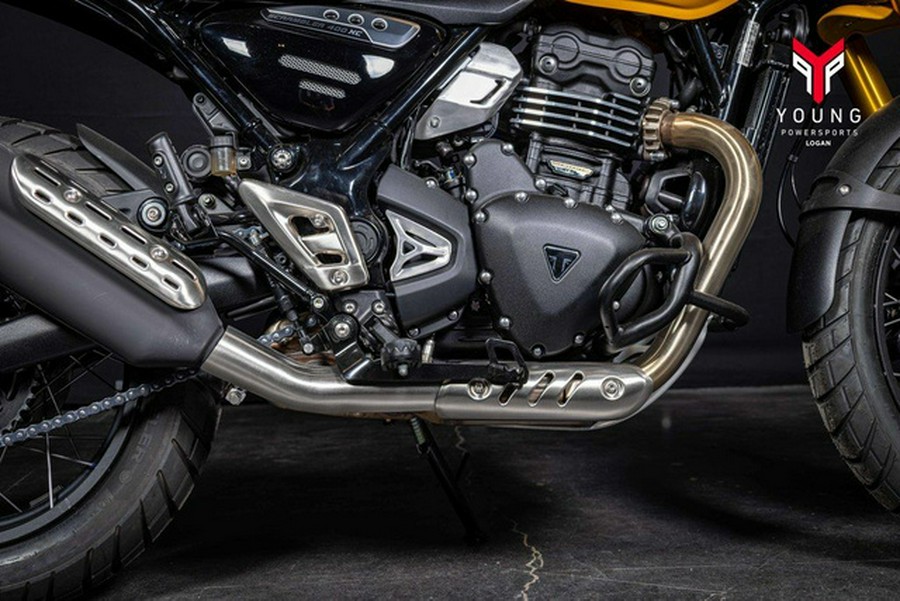 2026 Triumph Scrambler 400 XC Racing Yellow