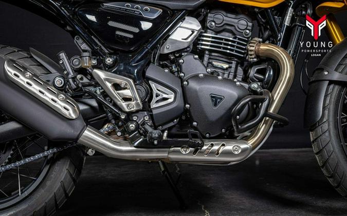 2026 Triumph Scrambler 400 XC Racing Yellow