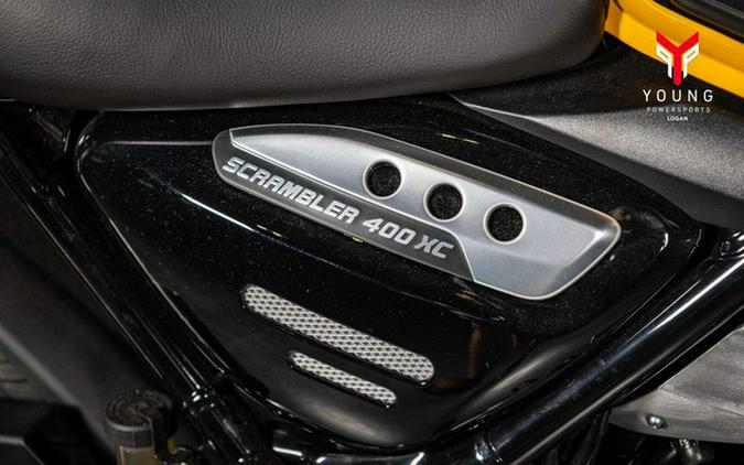 2026 Triumph Scrambler 400 XC Racing Yellow