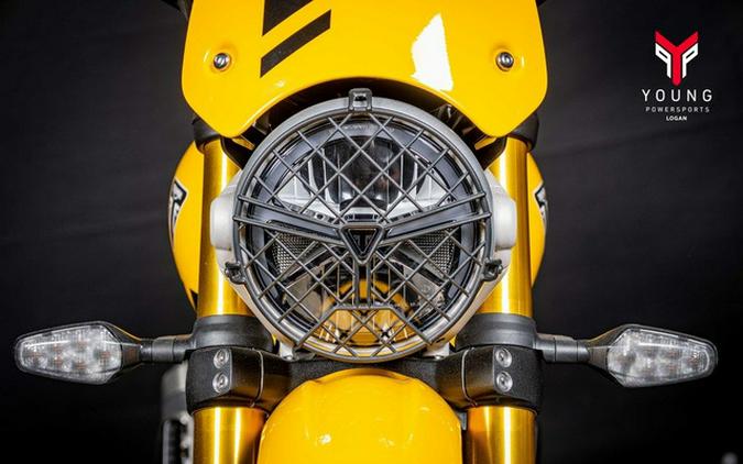 2026 Triumph Scrambler 400 XC Racing Yellow