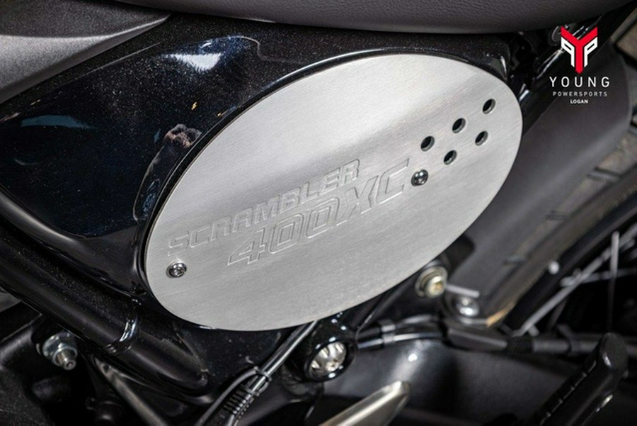 2026 Triumph Scrambler 400 XC Racing Yellow