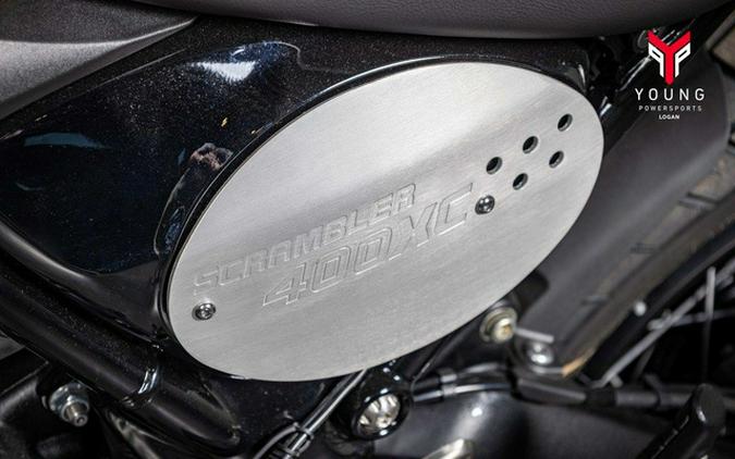 2026 Triumph Scrambler 400 XC Racing Yellow