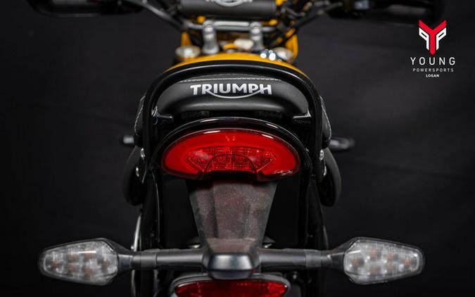2026 Triumph Scrambler 400 XC Racing Yellow