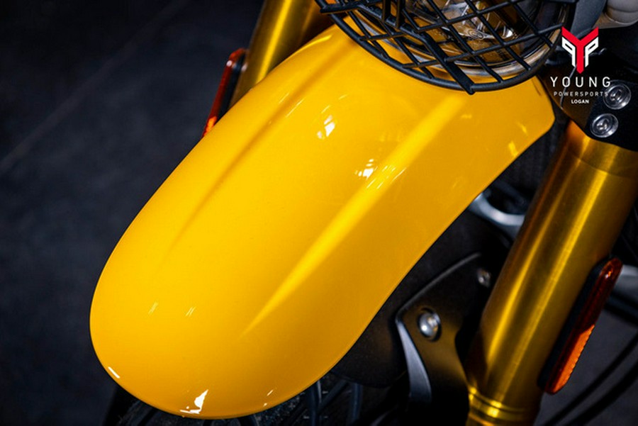 2026 Triumph Scrambler 400 XC Racing Yellow