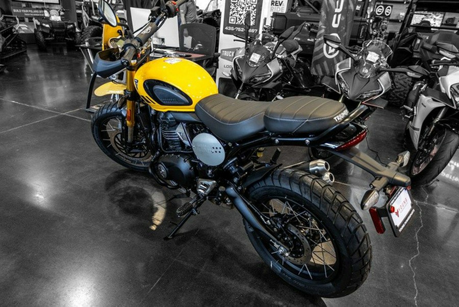 2026 Triumph Scrambler 400 XC Racing Yellow