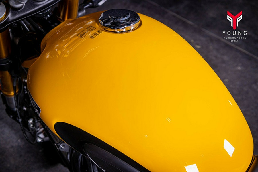 2026 Triumph Scrambler 400 XC Racing Yellow