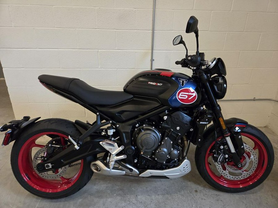 2026 Triumph Trident 660 Triple Tribute Edition