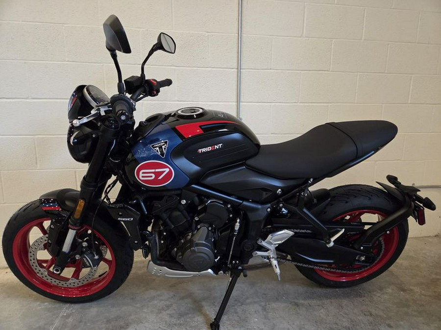 2026 Triumph Trident 660 Triple Tribute Edition