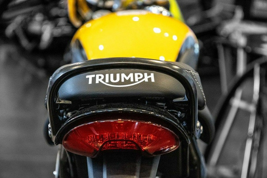 2026 Triumph Scrambler 400 XC Racing Yellow