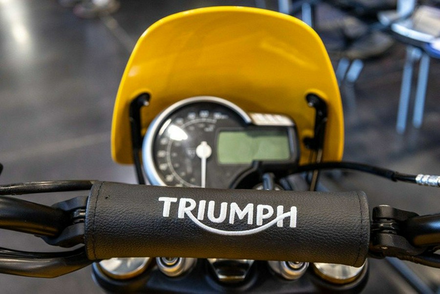 2026 Triumph Scrambler 400 XC Racing Yellow