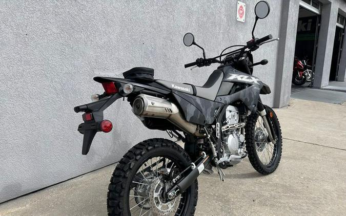 2024 Kawasaki KLX300 Cypher Camo Gray