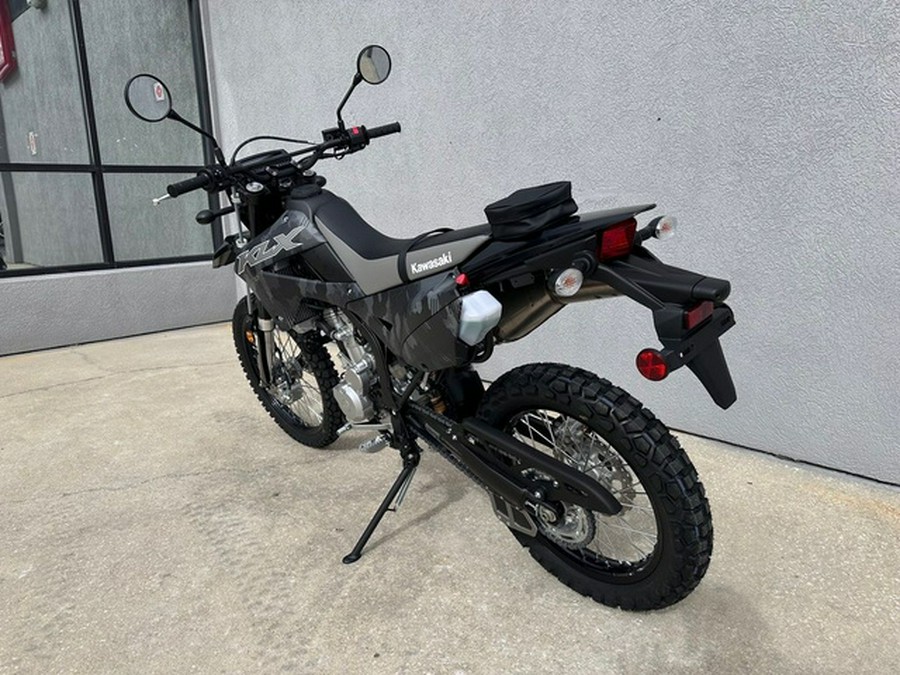 2024 Kawasaki KLX300 Cypher Camo Gray