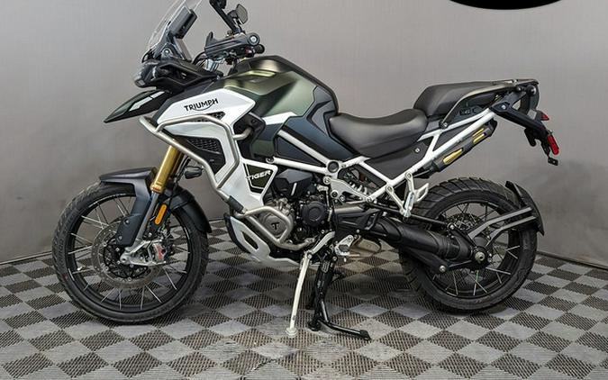 2023 Triumph Tiger 1200 Rally Explorer Matte Khaki Green