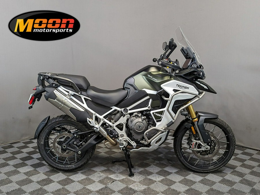 2023 Triumph Tiger 1200 Rally Explorer Matte Khaki Green