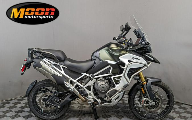 2023 Triumph Tiger 1200 Rally Explorer Matte Khaki Green