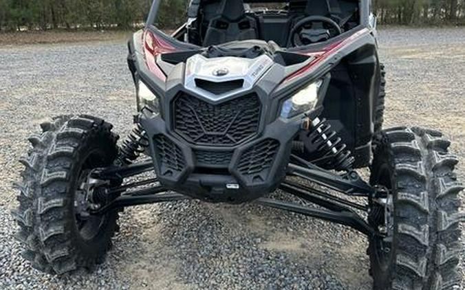 2025 Can-Am® Maverick X3 RS Turbo RR Fiery Red & Hyper Silver