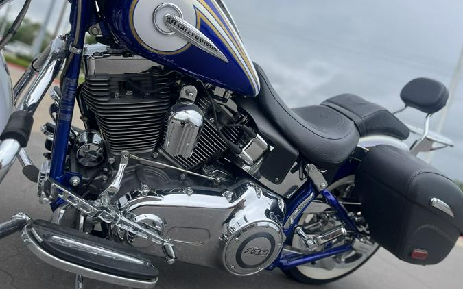2014 Harley-Davidson® FLSTNSE CVO™ Softail® Deluxe W GOLD/COBALT 955338