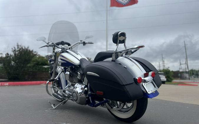 2014 Harley-Davidson® FLSTNSE CVO™ Softail® Deluxe W GOLD/COBALT 955338