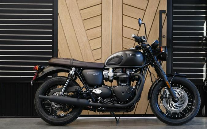 2024 Triumph Bonneville T120 Black Silver Ice/Phantom Black