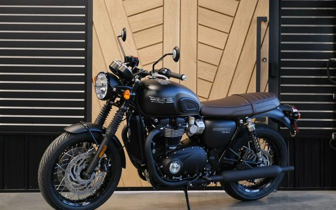 2024 Triumph Bonneville T120 Black Silver Ice/Phantom Black