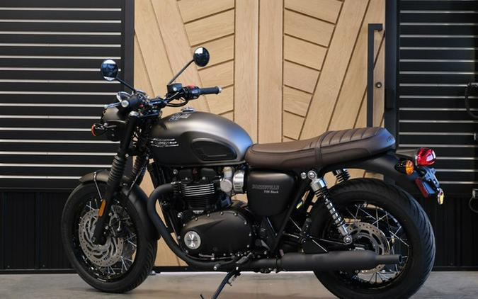 2024 Triumph Bonneville T120 Black Silver Ice/Phantom Black