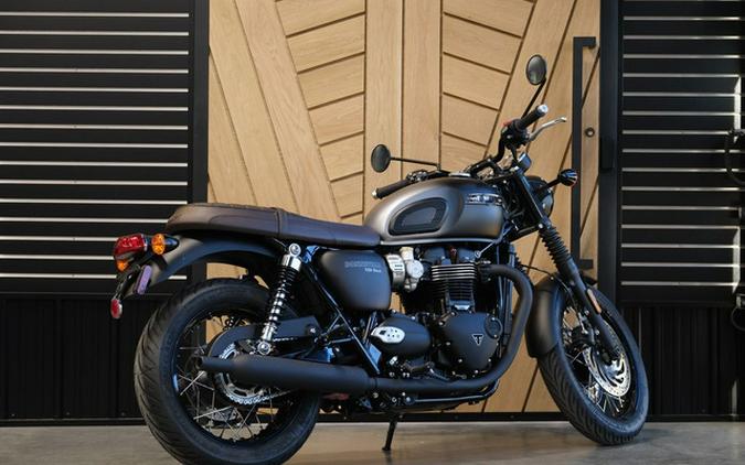 2024 Triumph Bonneville T120 Black Silver Ice/Phantom Black