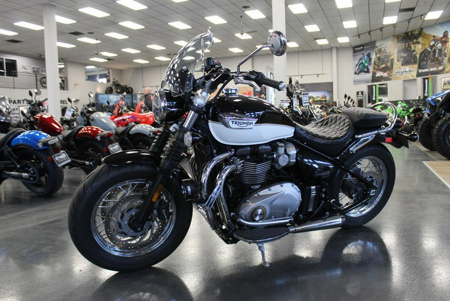 2022 Triumph Bonneville Speedmaster Sapphire Black/Fusion White