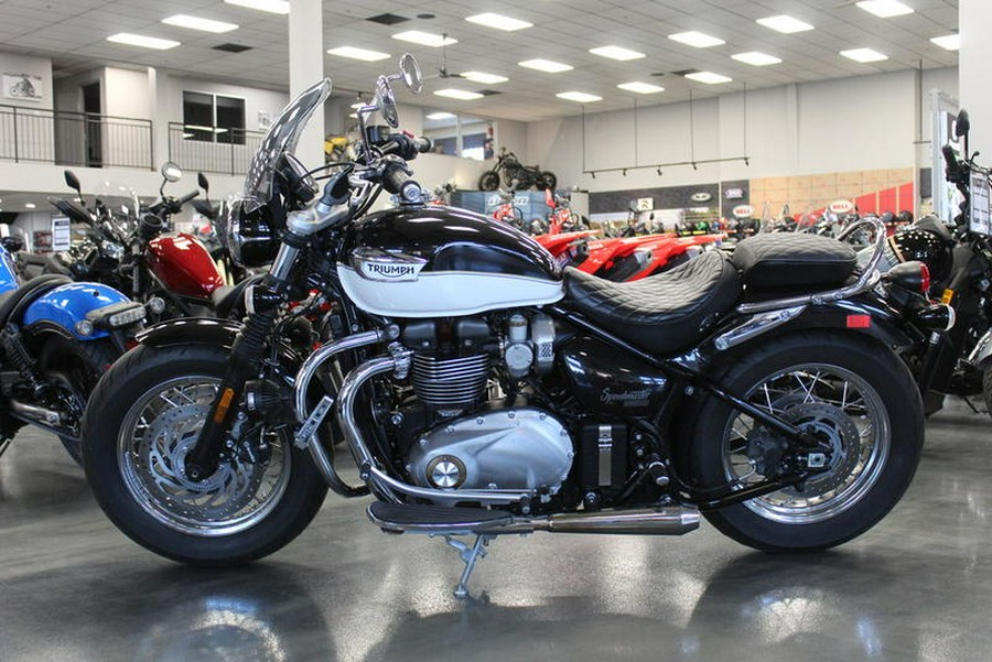 2022 Triumph Bonneville Speedmaster Sapphire Black/Fusion White