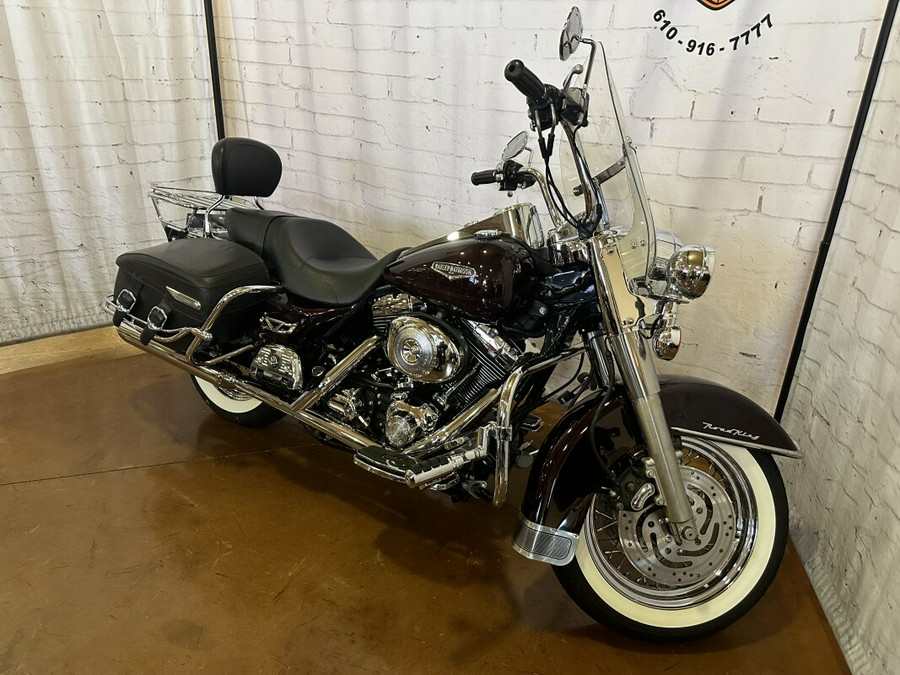 2005 Harley-Davidson Road King Classic FLHRCI Black Cherry Pearl