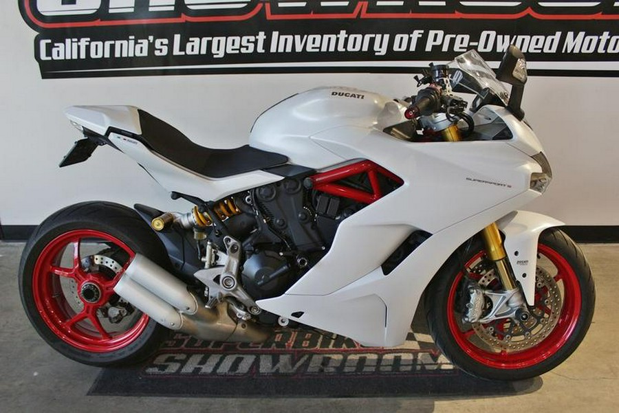 2017 Ducati SuperSport S Star White Silk