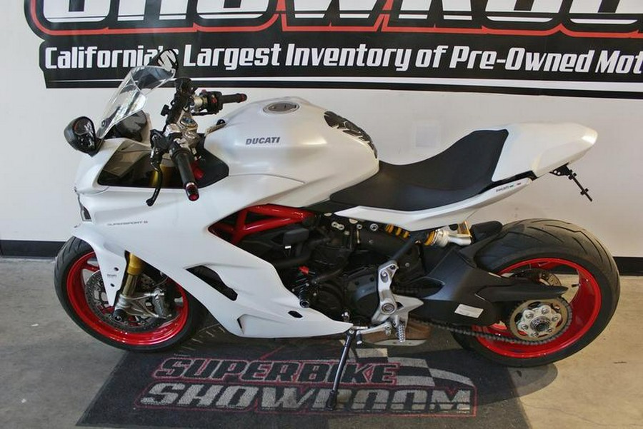 2017 Ducati SuperSport S Star White Silk