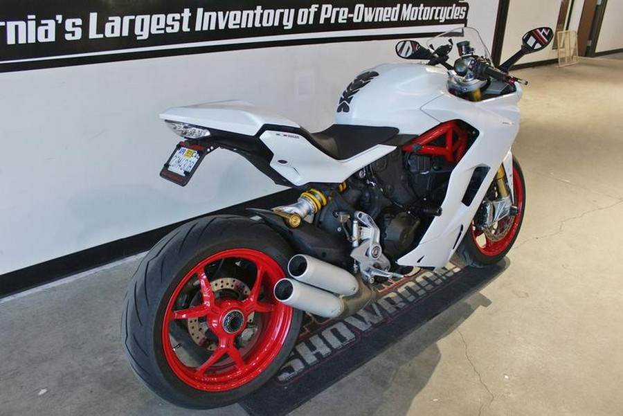 2017 Ducati SuperSport S Star White Silk