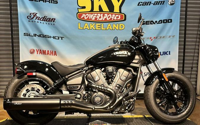 2025 Indian Scout Bobber Limited Black Metallic